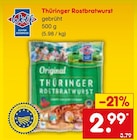Aktuelle Grill Angebote bei Netto Marken-Discount in Essen Aktuelles Thüringer Rostbratwurst Angebot bei Netto Marken-Discount in Essen ab 2,99 €