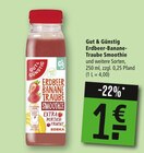 Erdbeer-Banane-Traube Smoothie Angebote von Gut & Günstig bei Marktkauf Heilbronn für 1,00 €