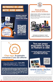 Prospectus E.Leclerc en cours, "AVIS D'ÉCONOMIES", page 2 sur 8