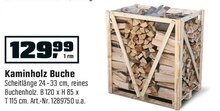 Kaminholz Buche bei OBI in Cottbus Kaminholz Buche im Angebot bei OBI Cottbus für 129,99 €