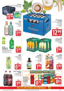 Coca Cola im aktuellen EDEKA Prospekt (Schonungen) Coca Cola im EDEKA Prospekt "Wir lieben Lebensmittel!" mit 40 Seiten (Schonungen)