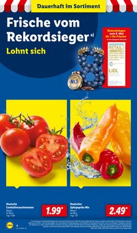 Paprika-Mix im Lidl Prospekt "LIDL LOHNT SICH" mit 68 Seiten (Düsseldorf)