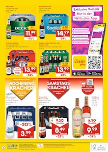 Hasseröder im Netto Marken-Discount Prospekt "DER ORT, AN DEM DU IMMER AUSGEZEICHNETE PREISE FINDEST." mit 2 Seiten (Saarbrücken)