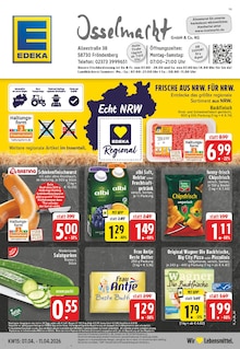 EDEKA Prospekt der Woche "Aktuelle Angebote" Seite 1, 07.04.2026 bis 11.04.2026 für Fröndenberg Aktueller EDEKA Prospekt "Aktuelle Angebote" Seite 1 von 24 Seiten für Fröndenberg
