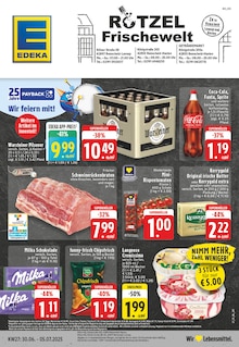 EDEKA Prospekt der Woche "Aktuelle Angebote" Seite 1, 30.06.2025 bis 05.07.2025 für Remscheid Aktueller EDEKA Prospekt "Aktuelle Angebote" Seite 1 von 24 Seiten für Remscheid