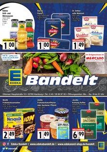 EDEKA Prospekt der Woche "Top Angebote" Seite 1, 23.06.2025 bis 28.06.2025 für Hamburg Aktueller EDEKA Prospekt "Top Angebote" Seite 1 von 8 Seiten für Hamburg