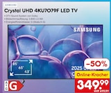 Crystal UHD 4KU7079F LED TV 43" im Angebot bei Netto Marken-Discount in Babenhausen Crystal UHD 4KU7079F LED TV 43" Angebote von Samsung bei Netto Marken-Discount Babenhausen für 349,99 €