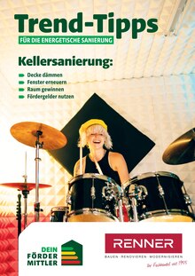 Renner Prospekt Trend-Tipps für die energetische Sanierung mit  Seiten in Großweitzschen und Umgebung