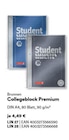Collegeblock Premium im Thalia Prospekt Collegeblock Premium von Brunnen im aktuellen Thalia Prospekt für 4,49 €