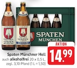 Aktuelles Münchner Hell Angebot bei E center in Offenburg ab 14,99 €
