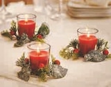 3 Bougies Centre de Table à 6,99 € dans le catalogue Super U