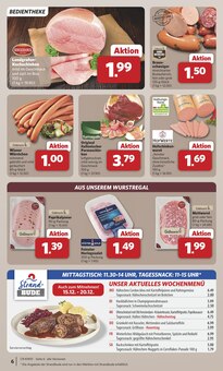 Schnitzel Angebot im combi Prospekt, gültig von 15.12.2025 bis 20.12.2025 Schnitzel Angebot im aktuellen combi Prospekt auf Seite 6