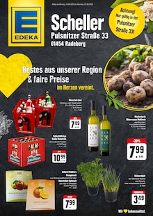 Aktueller EDEKA Prospekt (Radeberg, 2 Seiten zum blÀttern EDEKA Prospekt Bestes aus unserer Region & faire Preise mit 2 Seiten