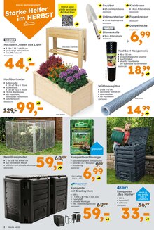 Globus-Baumarkt Prospekt der KW 43  "Immer eine Idee besser" Aktueller Globus-Baumarkt Prospekt "Immer eine Idee besser" Seite 2 von 9 Seiten