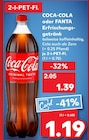 Erfrischungsgetränk Angebote von Coca-Cola bei Kaufland Merzig für 1,19 €