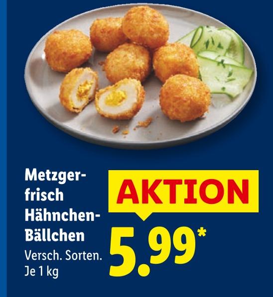 Metzgerfrisch Hähnchen-Bällchen