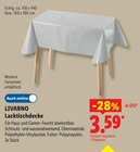 Lacktischdecke Angebote von LIVARNO bei Lidl Gladbeck für 3,59 €