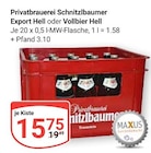 Export Hell bei GLOBUS im Freilassing Prospekt für 15,75 €