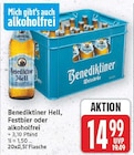 Hell, Festbier oder alkoholfrei von Benediktiner im aktuellen E center Prospekt