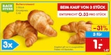 Buttercroissant bei Netto Marken-Discount im Kefenrod Prospekt für 1,00 €