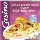 Tarte aux Tomates cerises, Poivrons & Courgettes grillées surgelée - CASINO en promo chez Géant Casino Quimper à 2,29 €