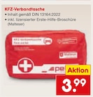 KFZ-Verbandtasche von  im aktuellen Netto Marken-Discount Prospekt für 3,99 €
