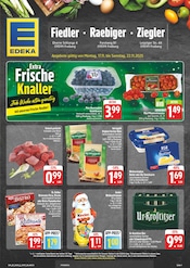 Gemüse im EDEKA Prospekt in Freiberg Aktueller EDEKA Prospekt mit Gemüse, "Wir lieben Lebensmittel!", Seite 1