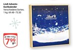 Adventstischkalender im Angebot bei GLOBUS in Weimar Adventstischkalender Angebote von Lindt bei GLOBUS Weimar für 7,99 €
