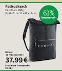 Rollrucksack Angebote von bugatti bei Marktkauf Ratingen für 37,99 €