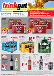 Bier im Trinkgut Prospekt in Donauwörth Aktueller Trinkgut Prospekt mit Bier, "Aktuelle Angebote", Seite 1