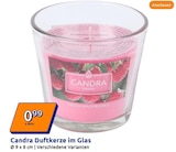 Duftkerze im Glas Angebote von Candra bei Action Ansbach für 0,99 €