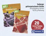 gefriegetrocknete Früchte Angebote von Seeberger bei E center Hof