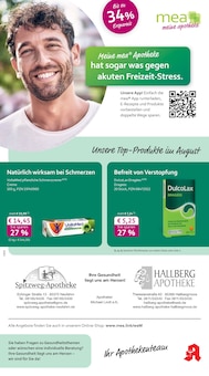 Aktueller mea - meine apotheke Prospekt "Unsere August-Angebote" Aktueller mea - meine apotheke Prospekt