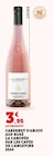 Promo Cabernet d'Anjou AOP Rosé 2024 à 3,95 € dans le catalogue Super U à Château-la-Vallière