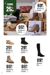 Offre Bottes Femme dans le catalogue La Halle du moment à la page 4