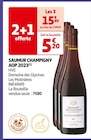 Promo SAUMUR CHAMPIGNY AOP 2023 à 15,60 € dans le catalogue Auchan Supermarché à Sainte-Anne-sur-Gervonde