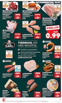 Schweineschnitzel im Kaufland Prospekt "Hier bin ich richtig" mit 66 Seiten (Hannover)