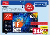 MINILED-TV 55C61KS Angebote von TCL bei E center Ginsheim-Gustavsburg für 349,99 €