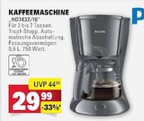 Kaffeemaschine HD7432/10 im Angebot bei Marktkauf in Reutlingen Kaffeemaschine HD7432/10 Angebote von Philips bei Marktkauf Reutlingen für 29,99 €