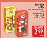 mini Mix im Angebot bei Marktkauf in Bautzen mini Mix Angebote von Ritter Sport bei Marktkauf Bautzen für 2,99 €