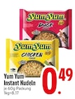 Instant Nudeln im Angebot bei EDEKA in Heidenheim Instant Nudeln Angebote von Yum Yum bei EDEKA Heidenheim für 0,49 €