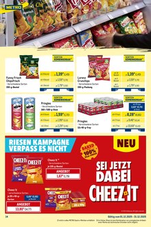 Chips im aktuellen METRO Prospekt (Remscheid) Chips im METRO Prospekt "Wochenengebote Händler + Gewinnspiel + Monats Mix" mit 28 Seiten (Remscheid)