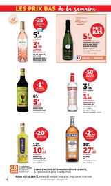 Promos Vodka dans le catalogue "LES PRIX BAS ! DANS VOTRE MAGASIN" de Hyper U Vodka en promo dans le catalogue Hyper U à la page 18