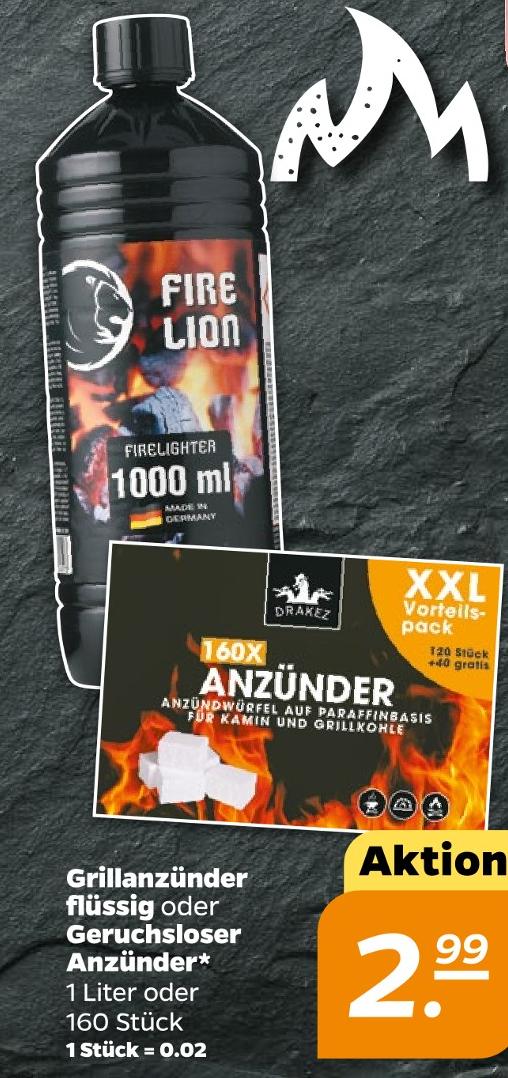 Geruchsloser Anzünder