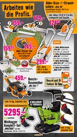 Kettensäge im Hornbach Prospekt in Dinslaken Aktueller Hornbach Prospekt mit Kettensäge, "Den besten Preis kann nur anbieten, wer ihn wirklich hat.", Seite 17