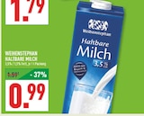 Haltbare Milch im Angebot bei Marktkauf in Voerde Haltbare Milch Angebote von Weihenstephan bei Marktkauf Voerde für 0,99 €