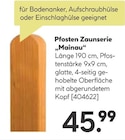 Pfosten Zaunserie "Mainau" bei BayWa Bau- und Gartenmärkte im Prospekt "" für 45,99 €