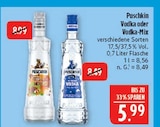 Aktuelles Vodka-Mix Angebot bei Marktkauf in Leipzig ab 5,99 €