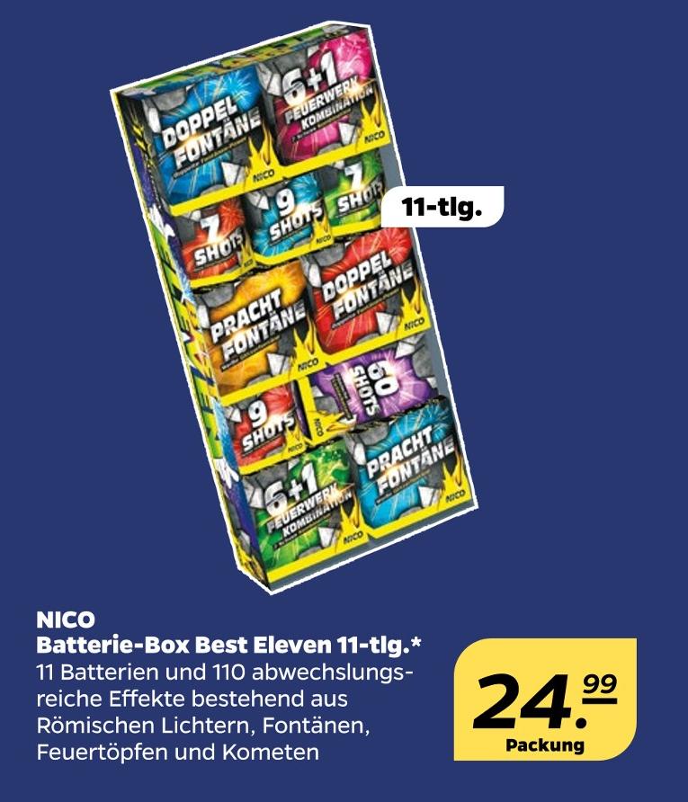 Batterie-Box Best Eleven 11-tlg.