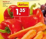 Paprika rot im Angebot bei Netto Marken-Discount in Fellbach Paprika rot Angebote bei Netto Marken-Discount Fellbach für 1,35 €